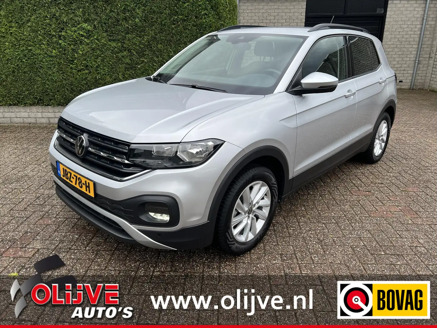 Volkswagen T-Cross 1.0 TSI Life Buss. 1.0TSi *Camera*PDC*Applecarplay Grijs - 1