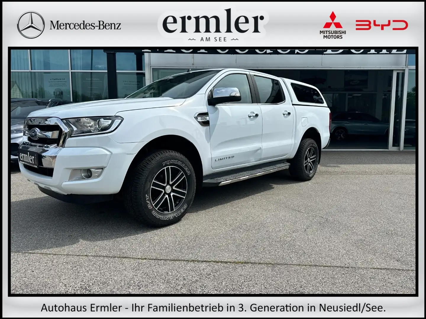 Ford Ranger Doppelkabine Limited 4x4 2,2 Allrad Білий - 1