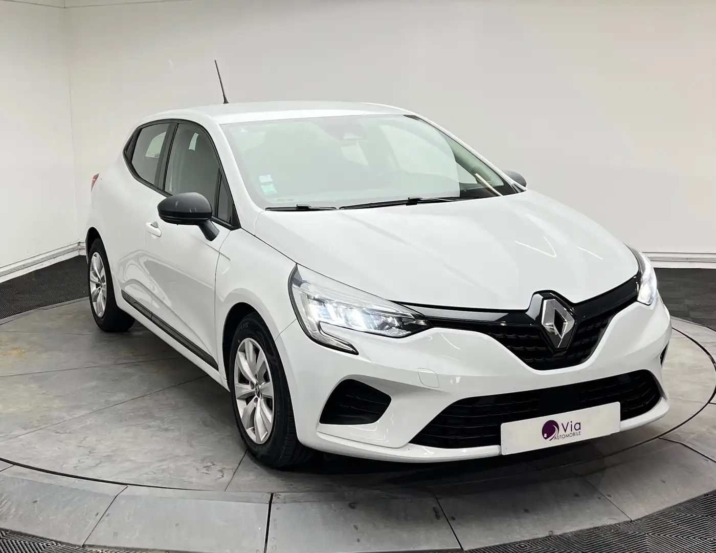 Renault Clio SCe 65 Life - Lane Assist - Roue de Secours - Bluetooth Blanc - 2