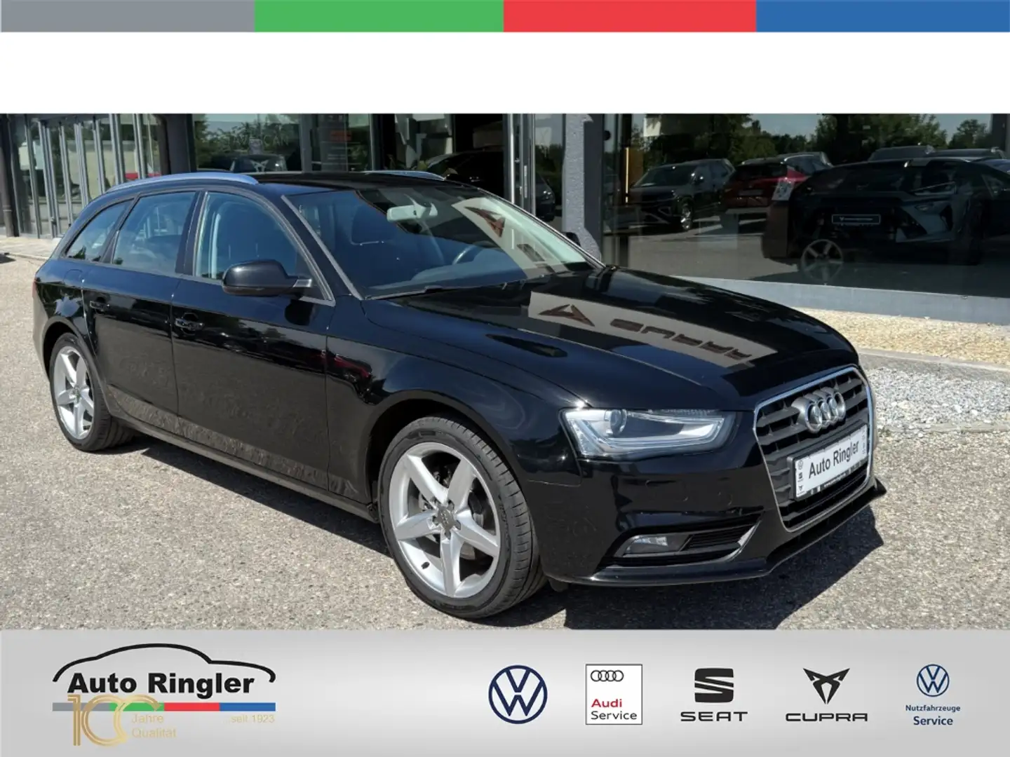 Audi A4 Avant Attraction 2.0 TDI DPF clean diesel Attracti Schwarz - 1