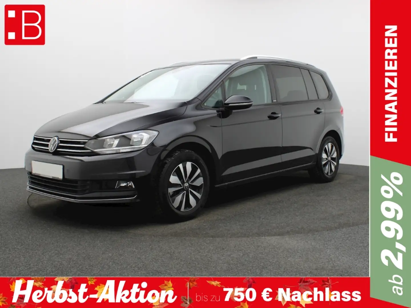 Volkswagen Touran 1.5 TSI DSG Move 7-S. KINDERSITZ KAMERA Schwarz - 1
