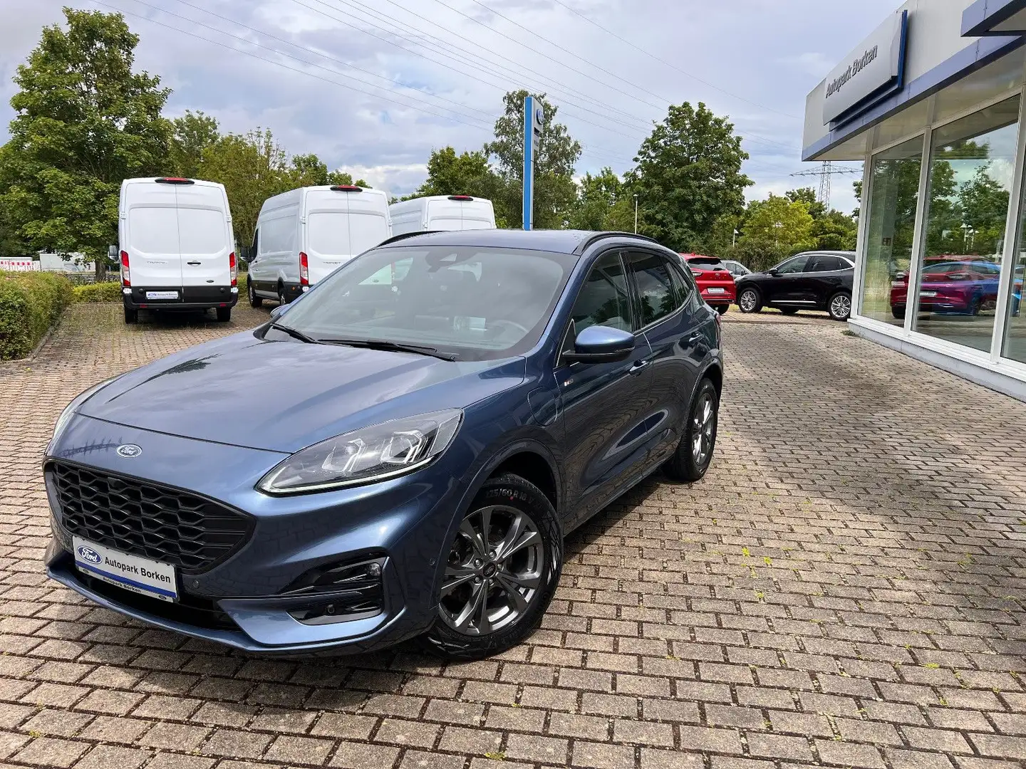 Ford Kuga Hybrid ST-Line X Head-Up LED Kamera Blauw - 1