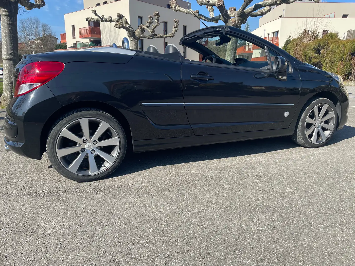 Peugeot 207 207 CC 1.6 VTi 120ch Roland Garros Noir - 2