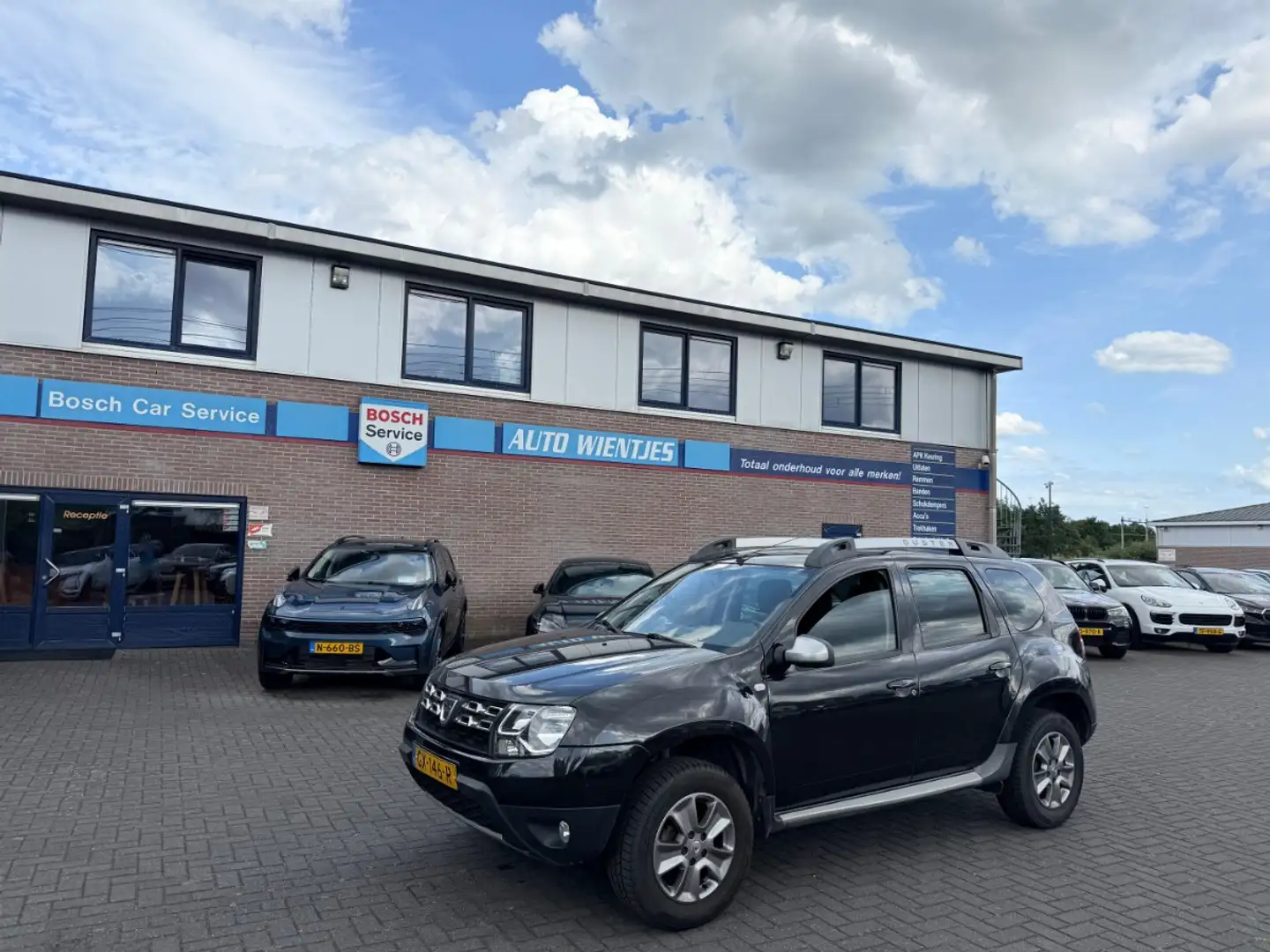 Dacia Duster 1.2 TCe 92kw | 4x2 Prestige | Airco | Cruise Zwart - 2