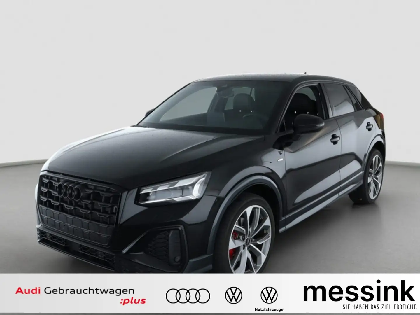 Audi Q2 2x S-line*AHK*LEDER*Matrix LED*SONOS* Schwarz - 1