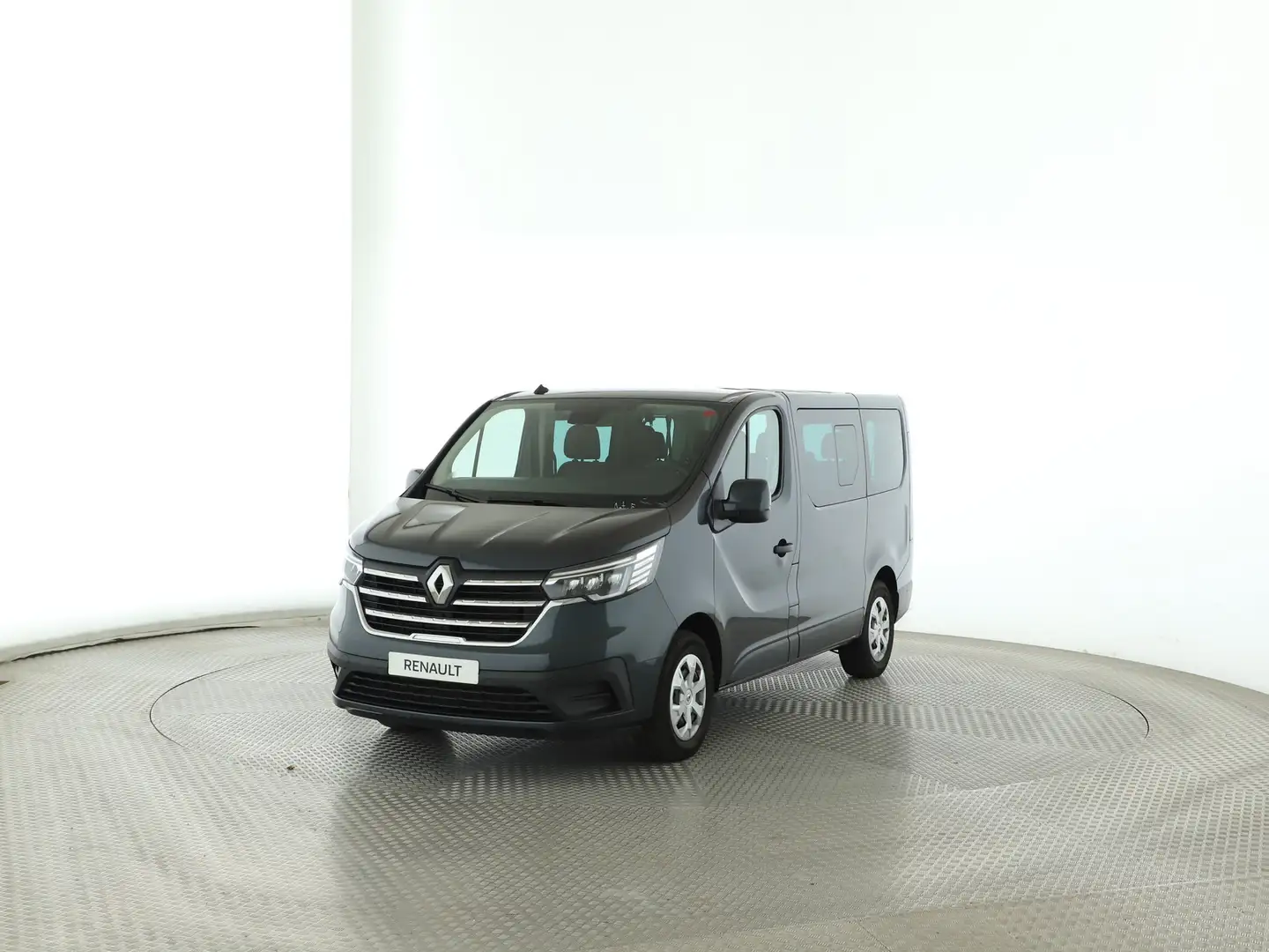 Renault Trafic 2,0 BLUE dCi 150 L1H1 3,0t 9-Sitzer Autom Grigio - 1