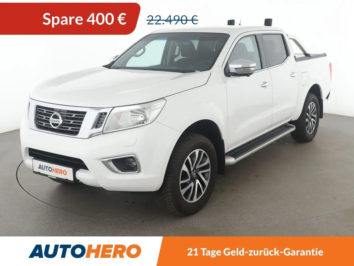 Nissan NP300 2.3 dCi N-Connecta Double Cab 4x4 *CAM*360*TEMPO* Blanc - 1
