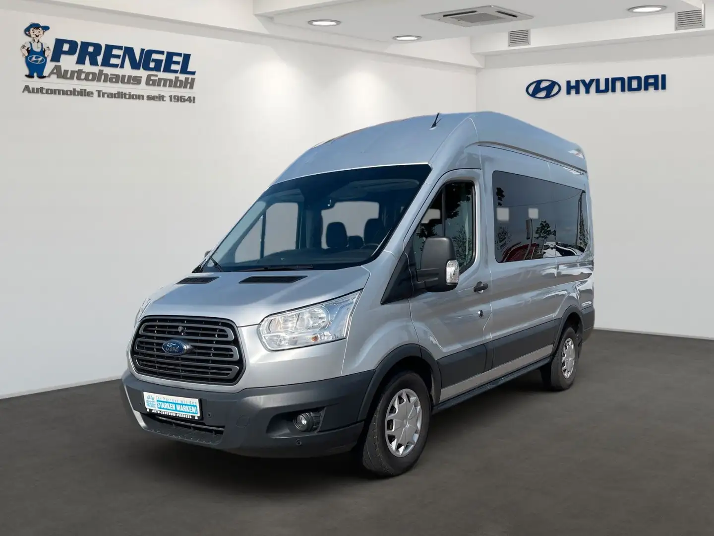 Ford Transit Kombi 350 L2H3 Trend Navi/Klima/GRA/DAB+ Silber - 1