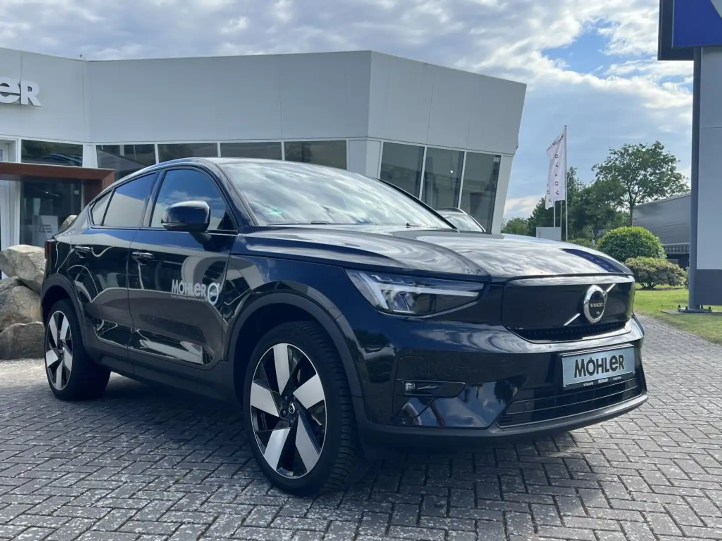 Volvo C40 Recharge Single Motor Ultimate Zwart - 2