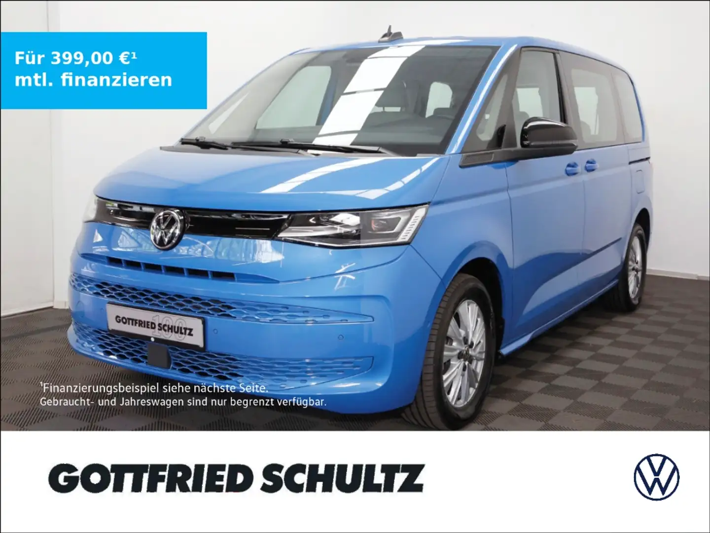 Volkswagen T7 Multivan 1.4 eHybrid Basis DSG   AHK   7-Sitzer   Kamera Blau - 1