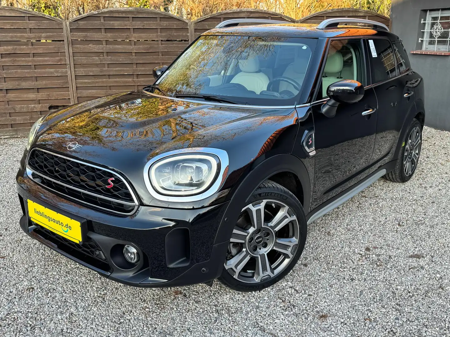MINI Cooper S Countryman n LED Leder Pano Kamera DAB Schwarz - 1