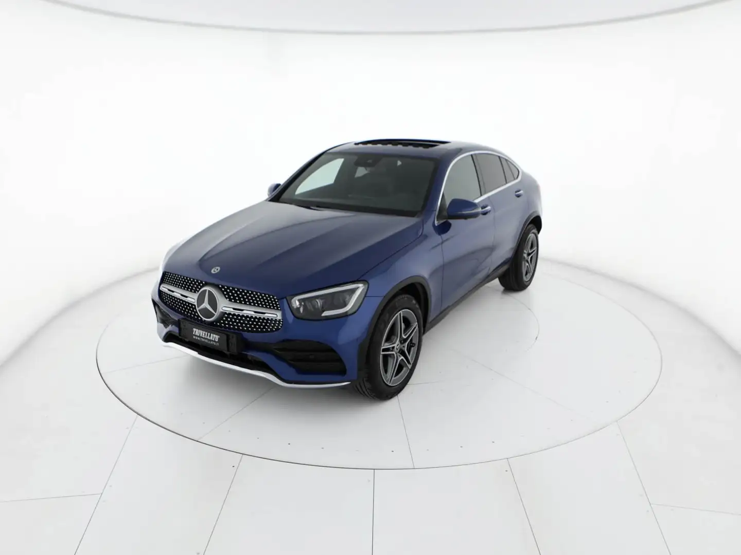 Mercedes-Benz GLC 220 coupe 220 d premium 4matic auto Bleu - 1