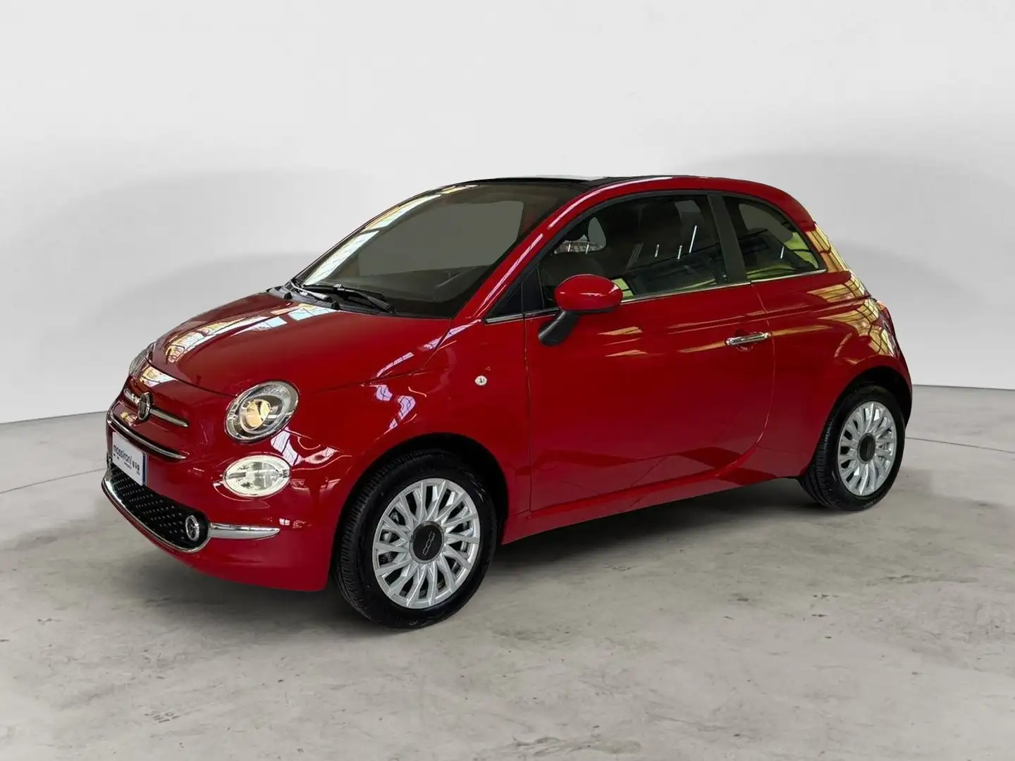 Fiat 500C 1.0 Hybrid Dolcevita Rouge - 1