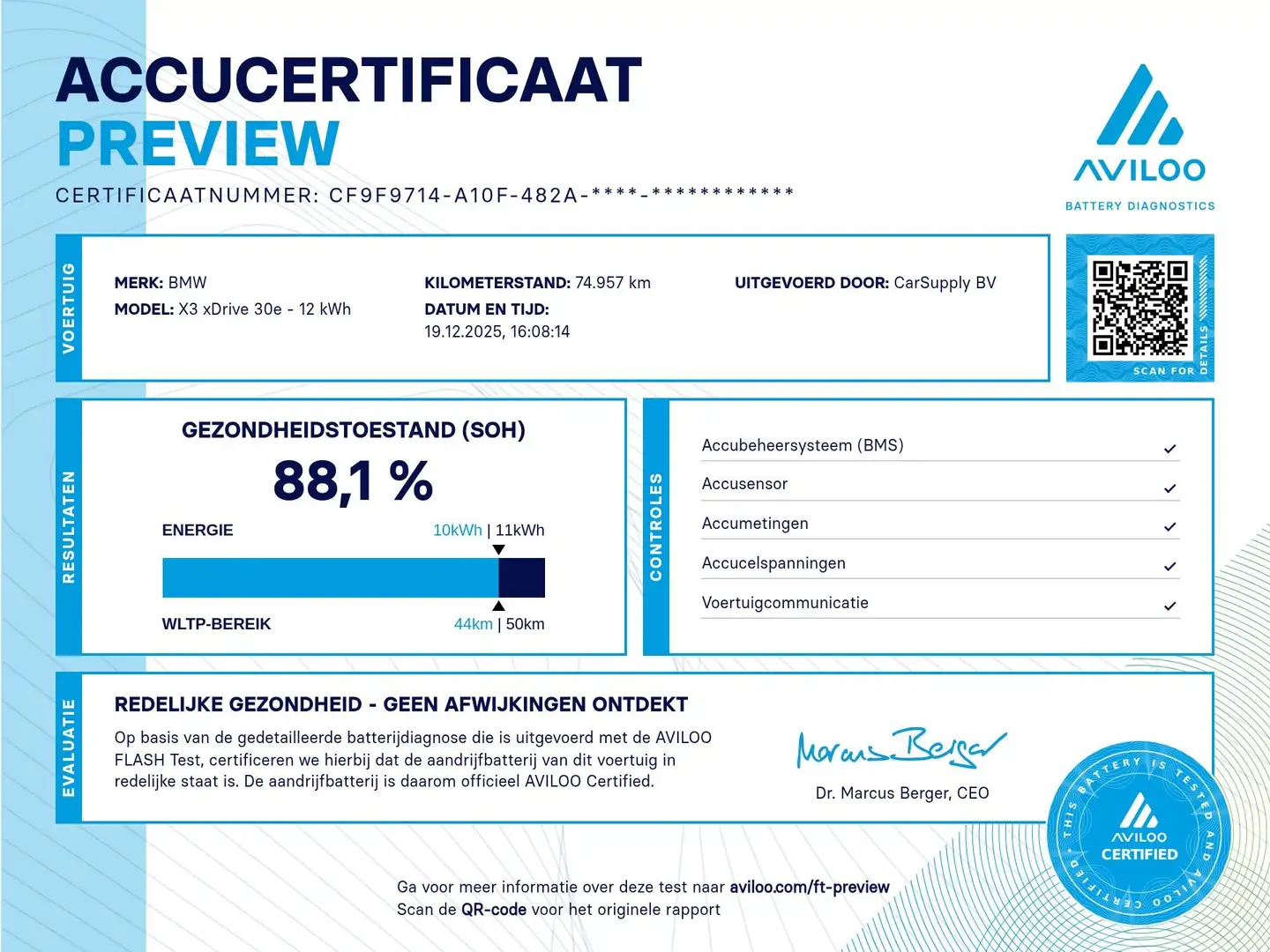 BMW X3 xDrive30e LED- Leder- Trekhaak- Camera- Carplay Gris - 2