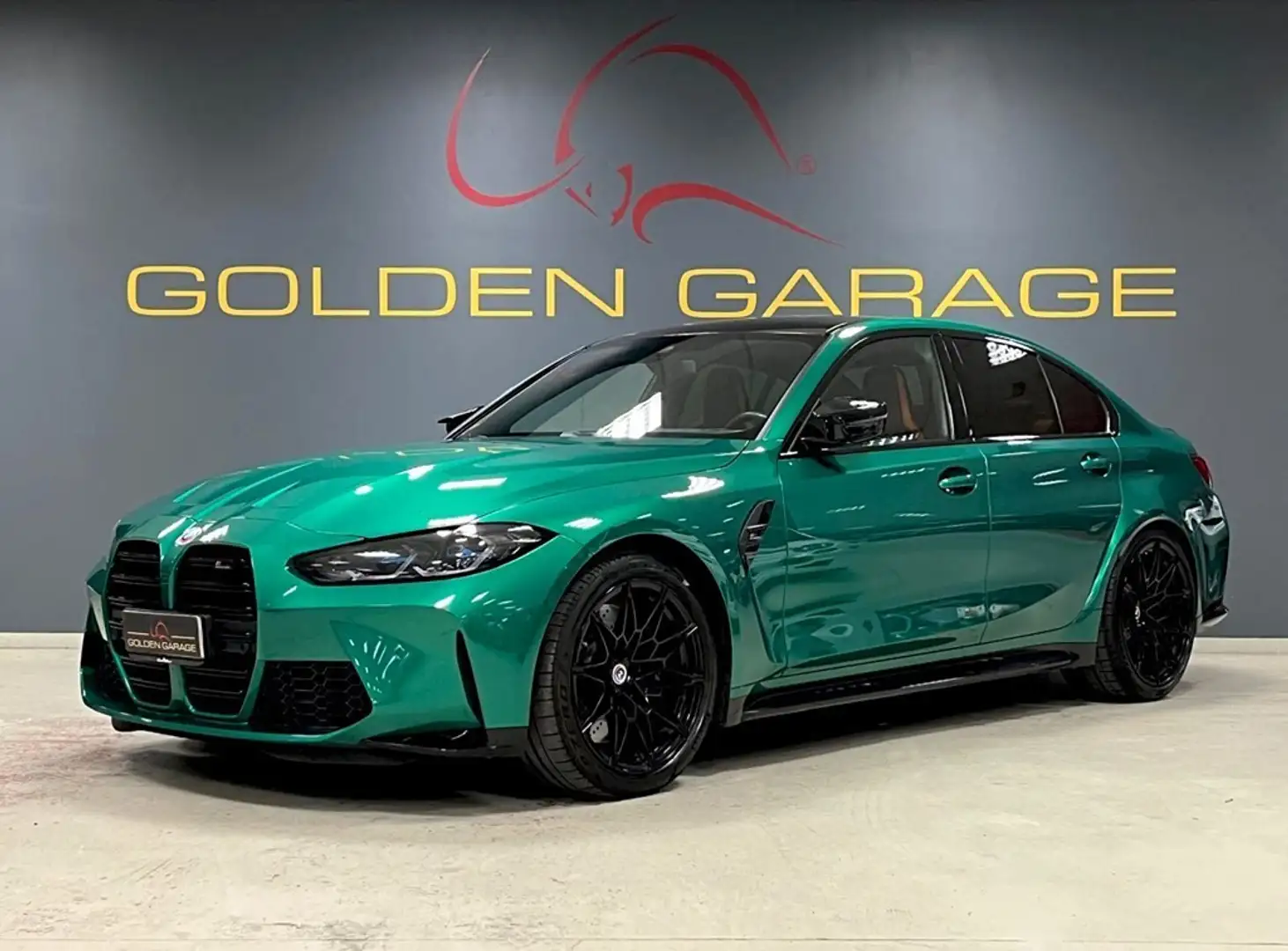 BMW M3 COMPETITION X DRIVE CARBON SEATS Groen - 1