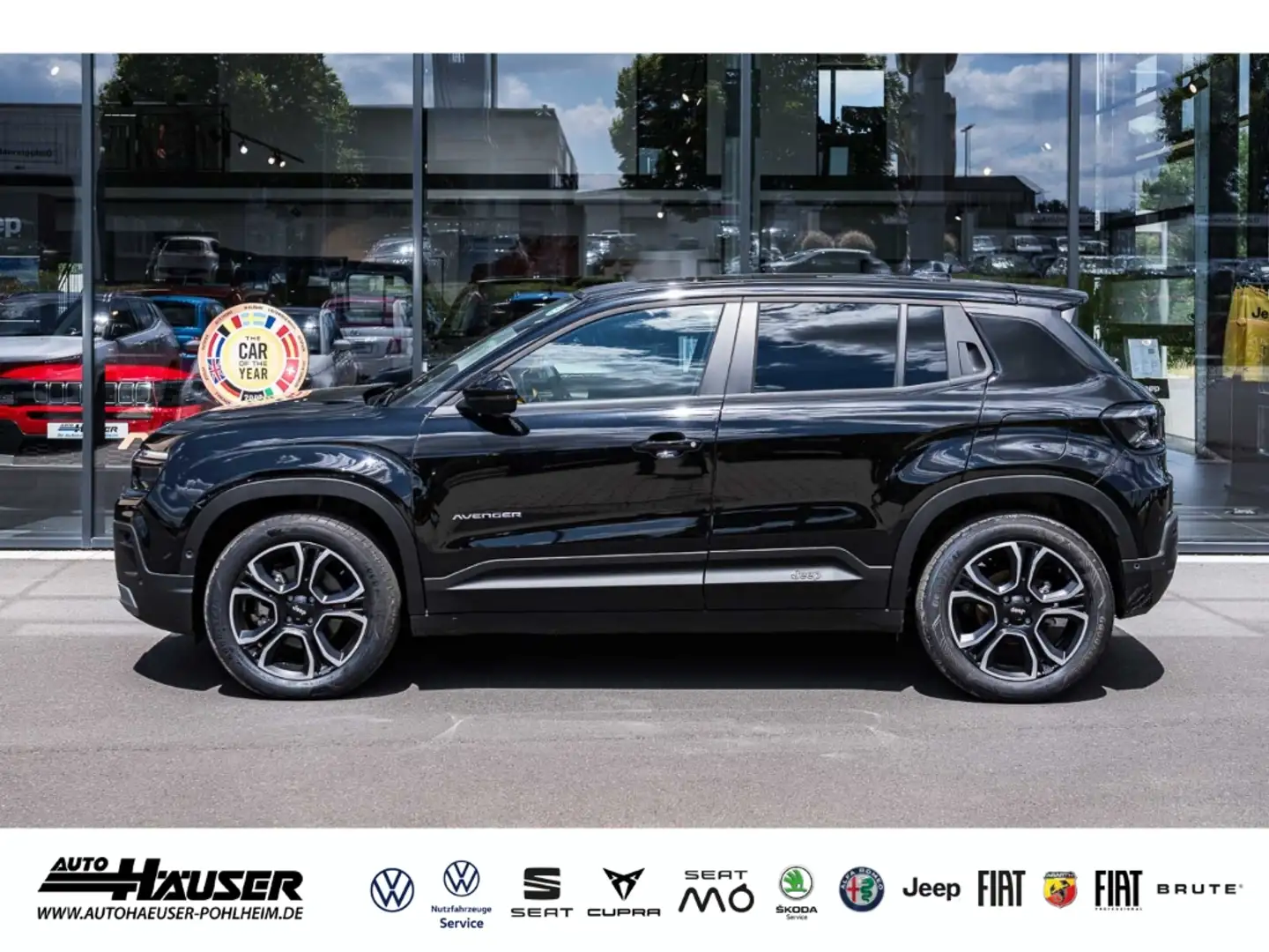 Jeep Avenger Elektro Summit NAVI KAMERA EL. HECKKL. LED ACC Noir - 2
