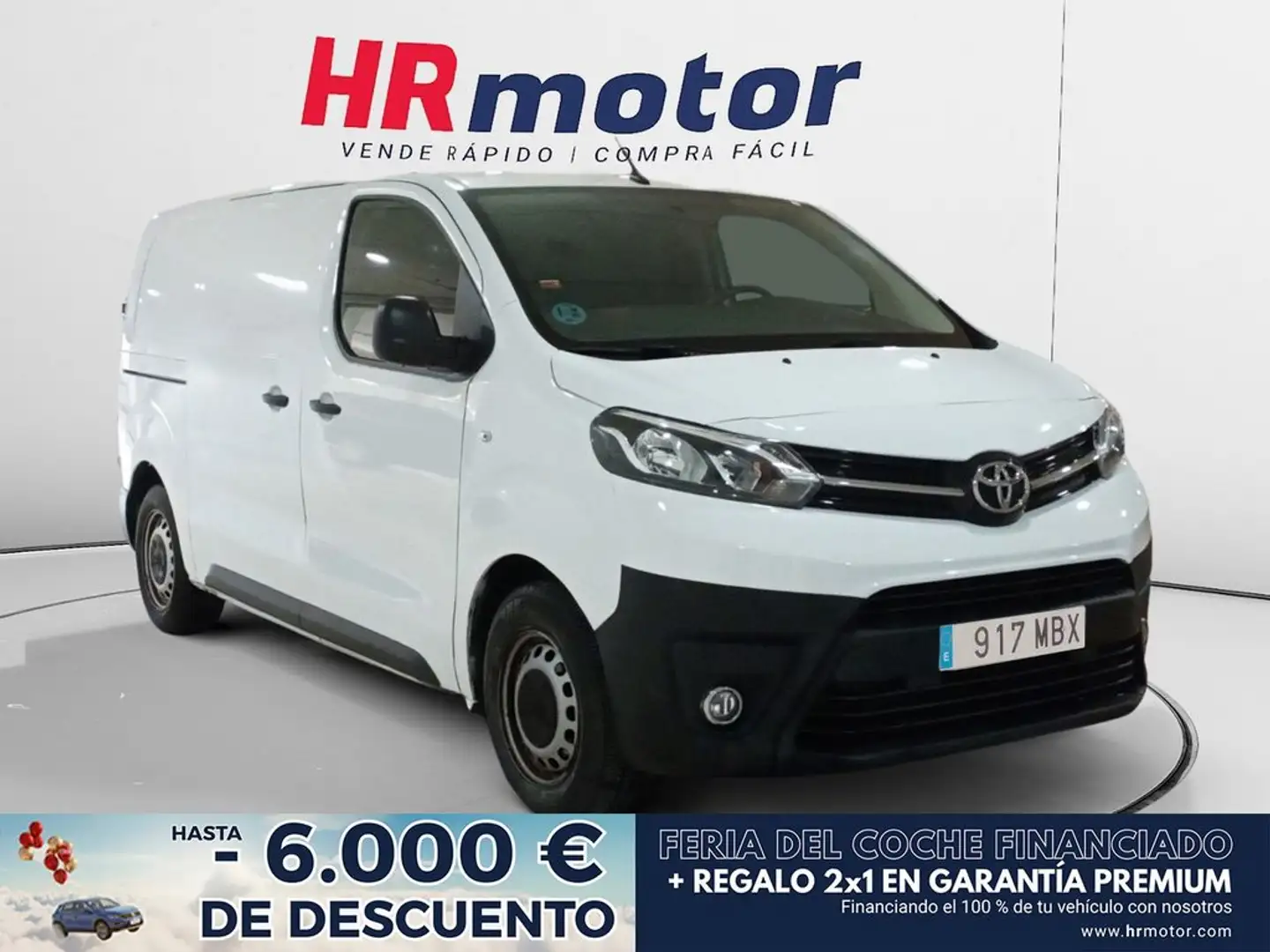 Toyota Proace GX 1PL 2PT L1 Blanc - 1