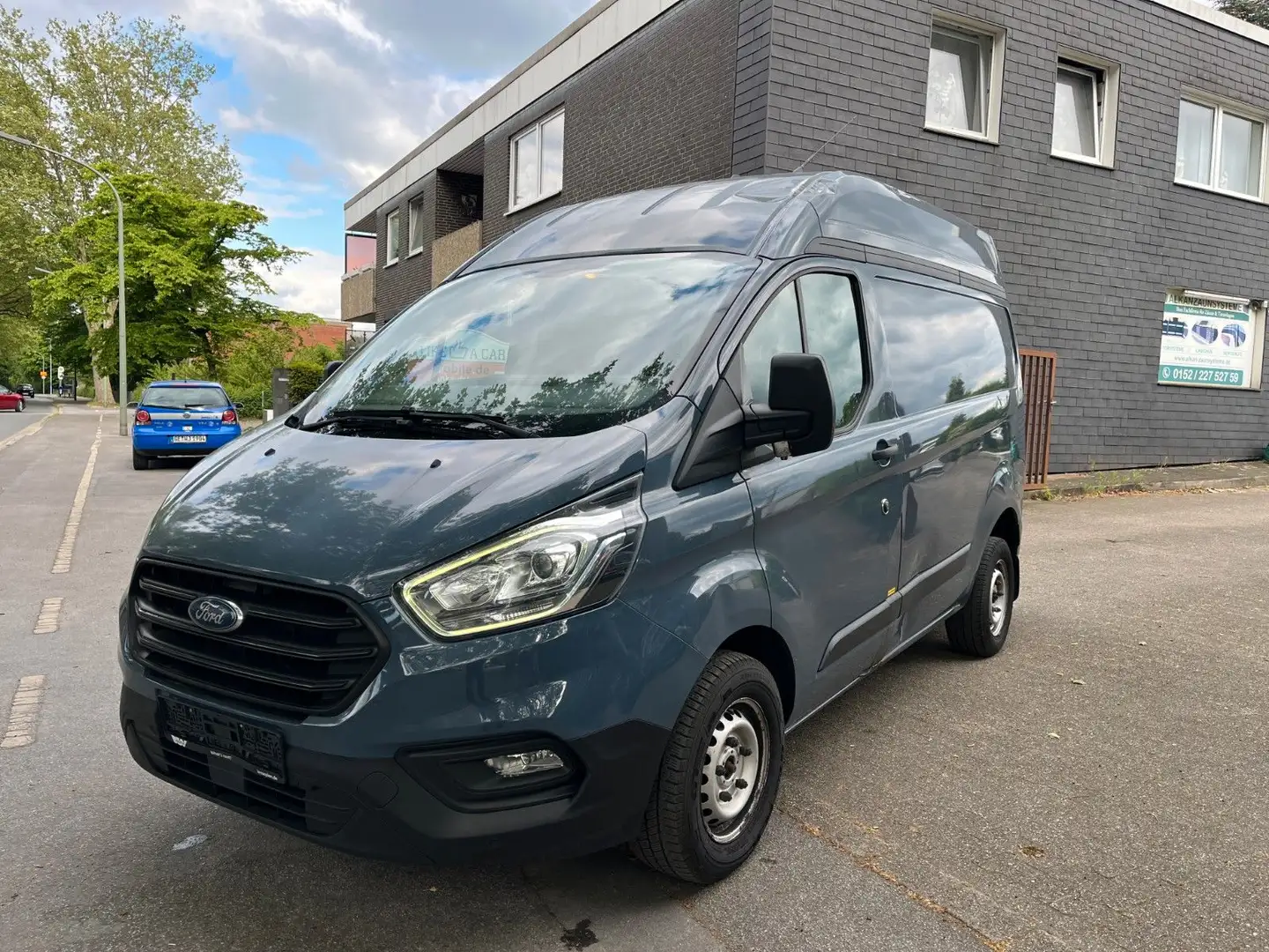Ford Transit Custom Kasten 280 L1H2 LKW KLIMA KAMERA Blauw - 1