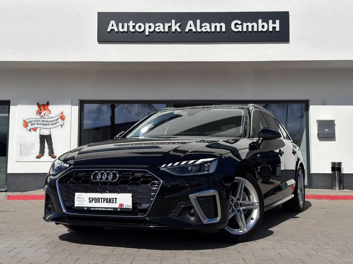 Audi A4 Av.40 TDI S line S-tr."S Line"AHK LED RFK ACC Schwarz - 1