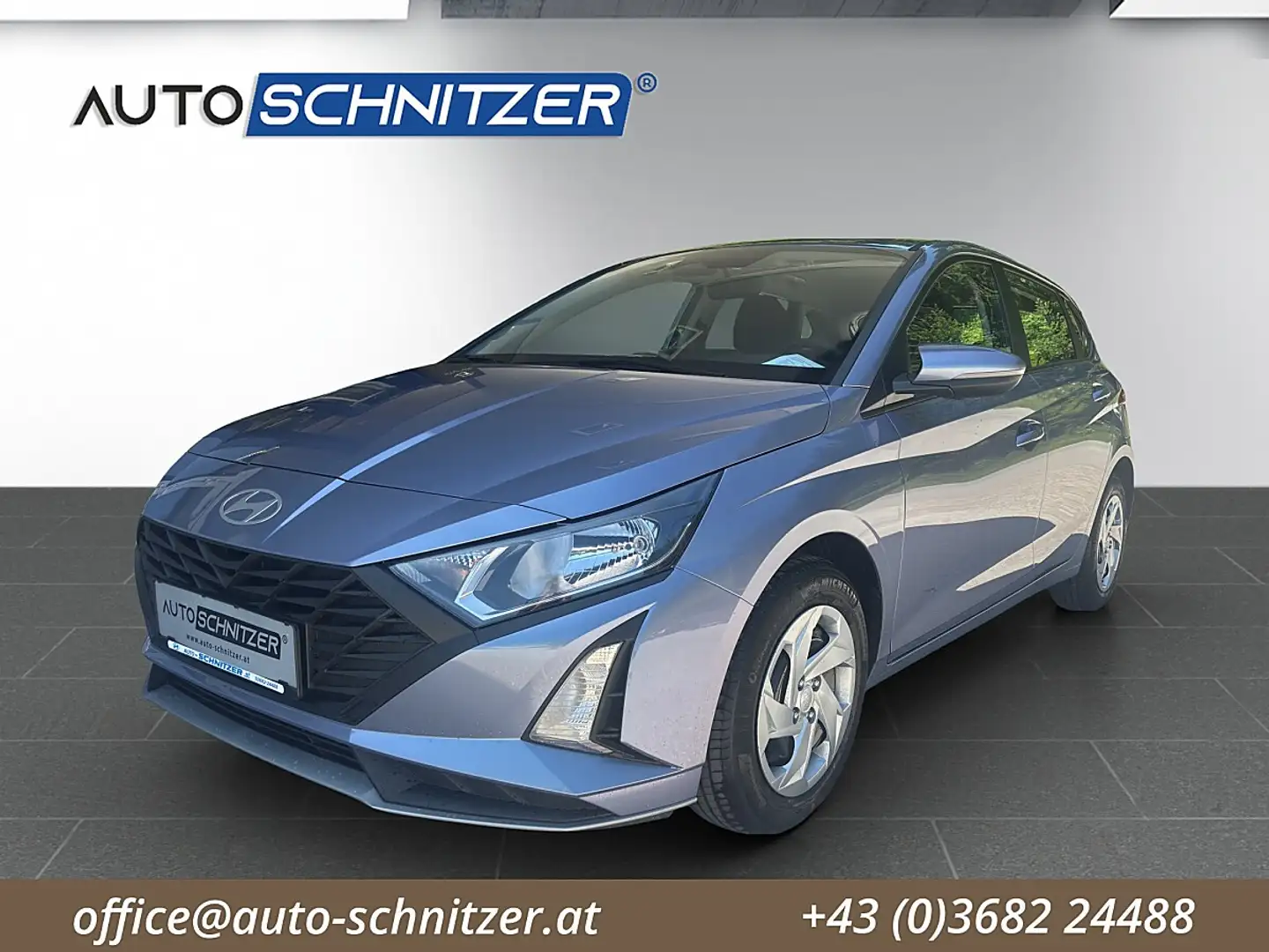 Hyundai i20 1,2 MPI Smart Line Blau - 1