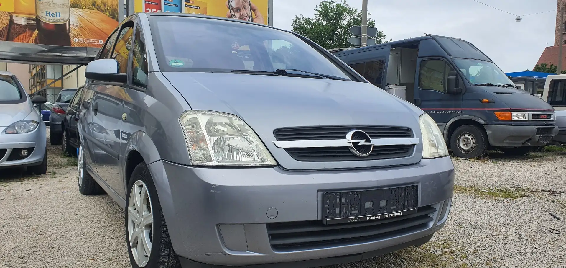 Opel Meriva Automatikgetribe Neu Tüv 07-2027 Grau - 2