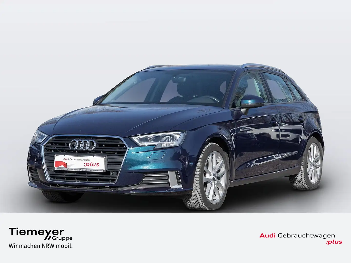 Audi A3 30 TFSI SPORT NAVI LED AHK LM17 Blau - 1