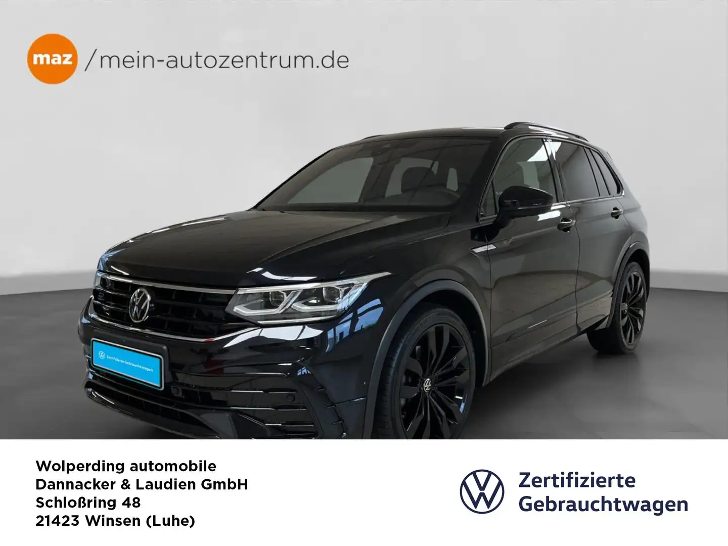 Volkswagen Tiguan 2.0 TDI 4Motion DSG R-Line Black Style Navi Schwarz - 1