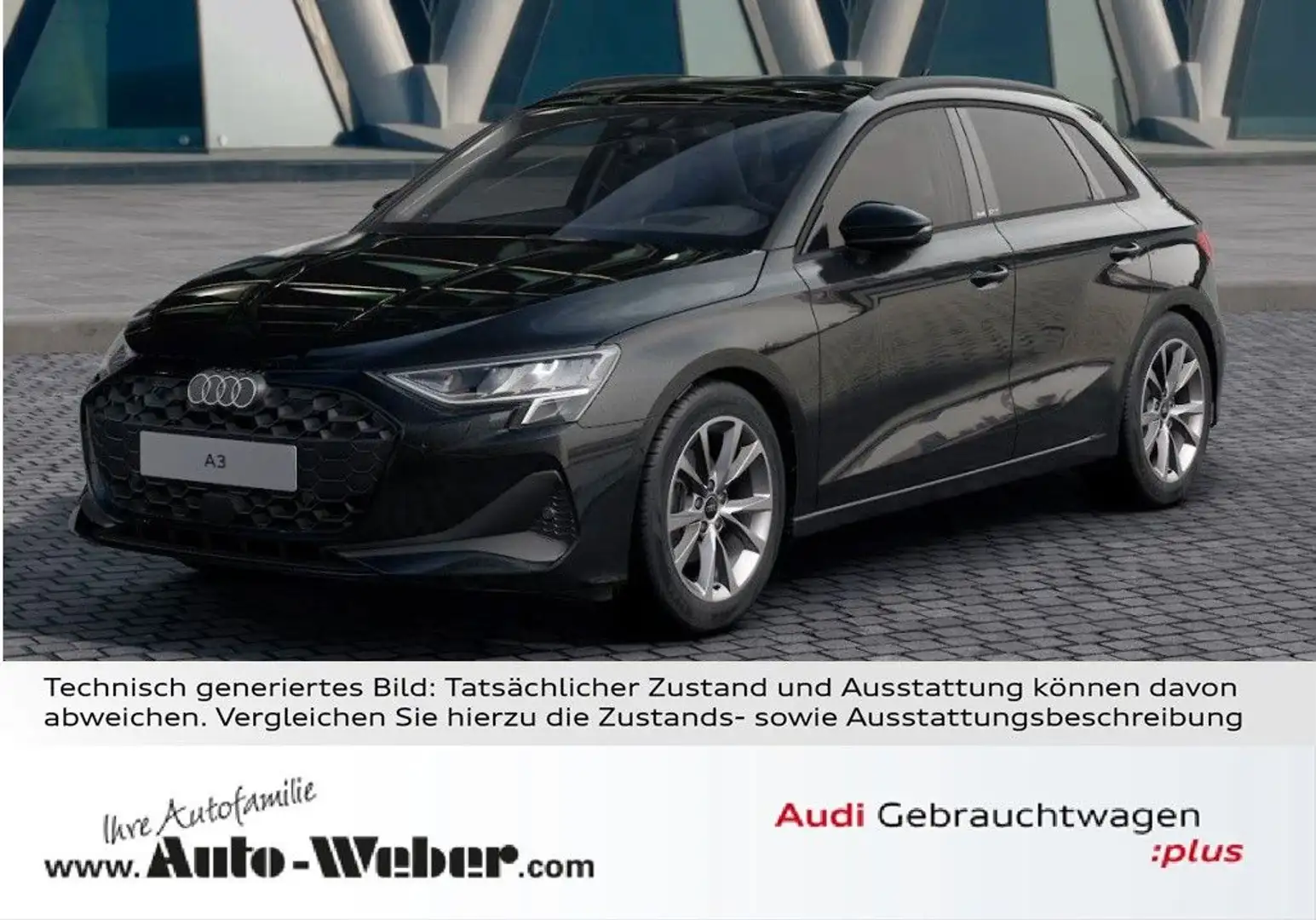 Audi A3 Sportback 30TFSI 6-GANG HuD SONOS VC NAV+ Schwarz - 1