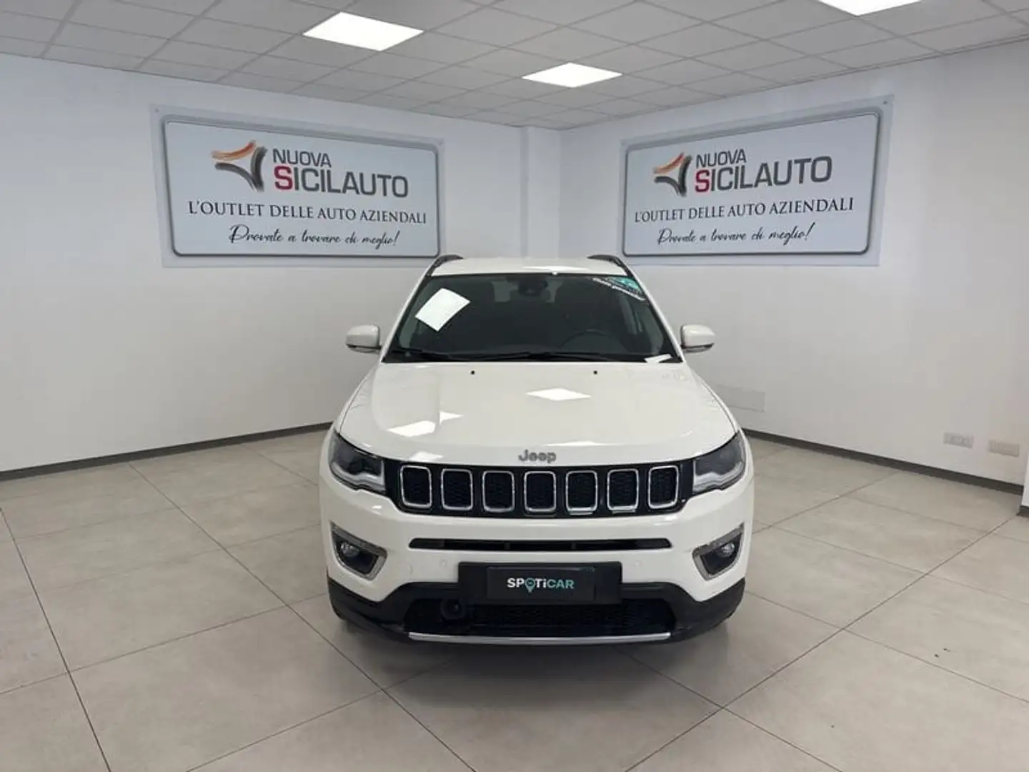 Jeep Compass II 2017 2.0 mjt Limited 4wd 140cv auto my19 Wit - 1