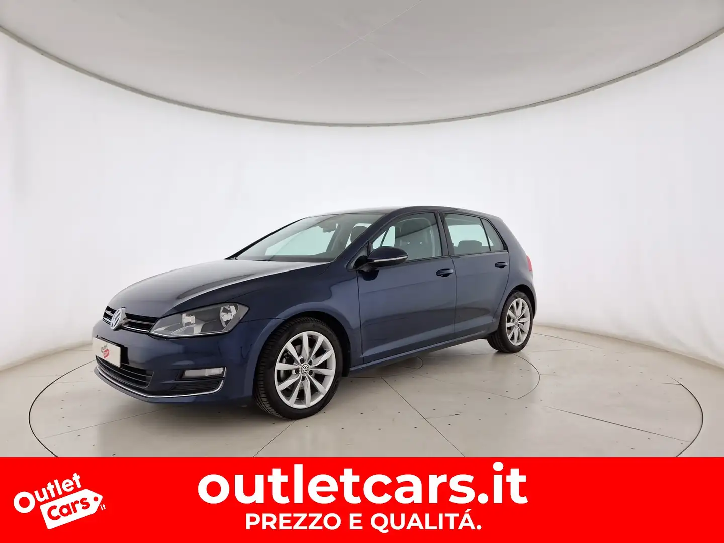 Volkswagen Golf 5p 2.0 tdi highline 150cv Bleu - 1