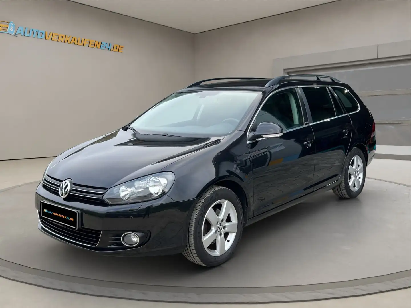 Volkswagen Golf VI Variant Style 1.2 TSI 1.HD AHK PDC+ SHZ Schwarz - 1