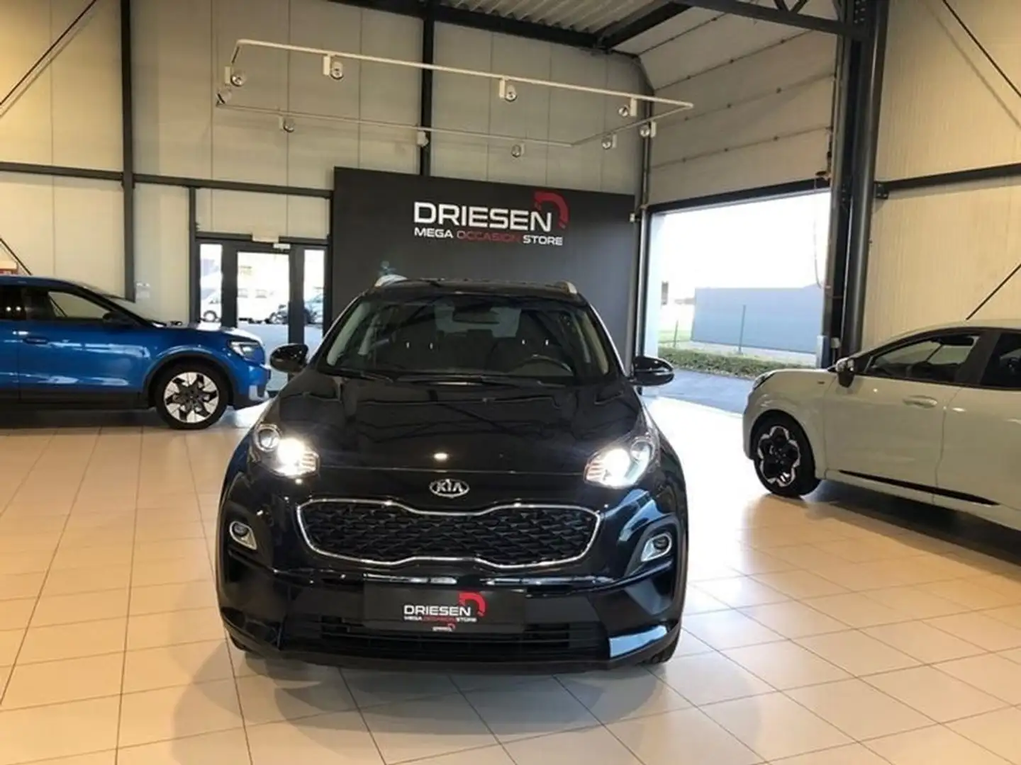 Kia Sportage 1.6i 132 PK   SLECHTS 9508 KM !!!!  BIJ DRIESEN IN Zwart - 2