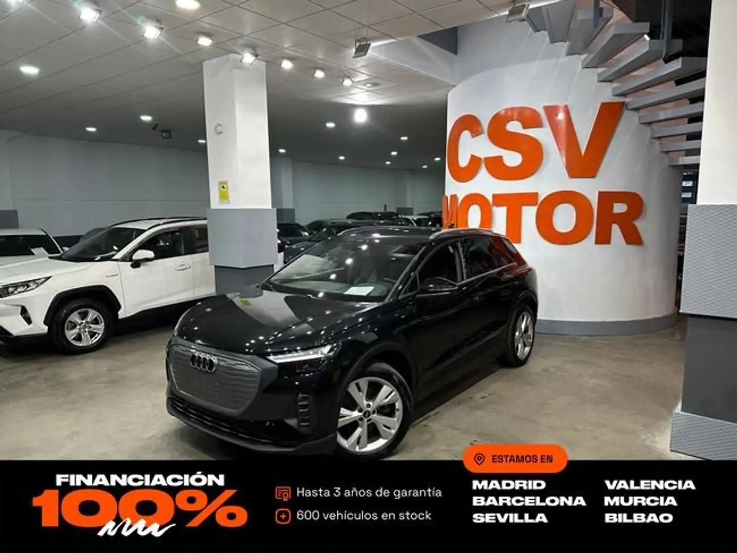 Audi Q4 e-tron S line 45 210kW 82kWh Noir - 1