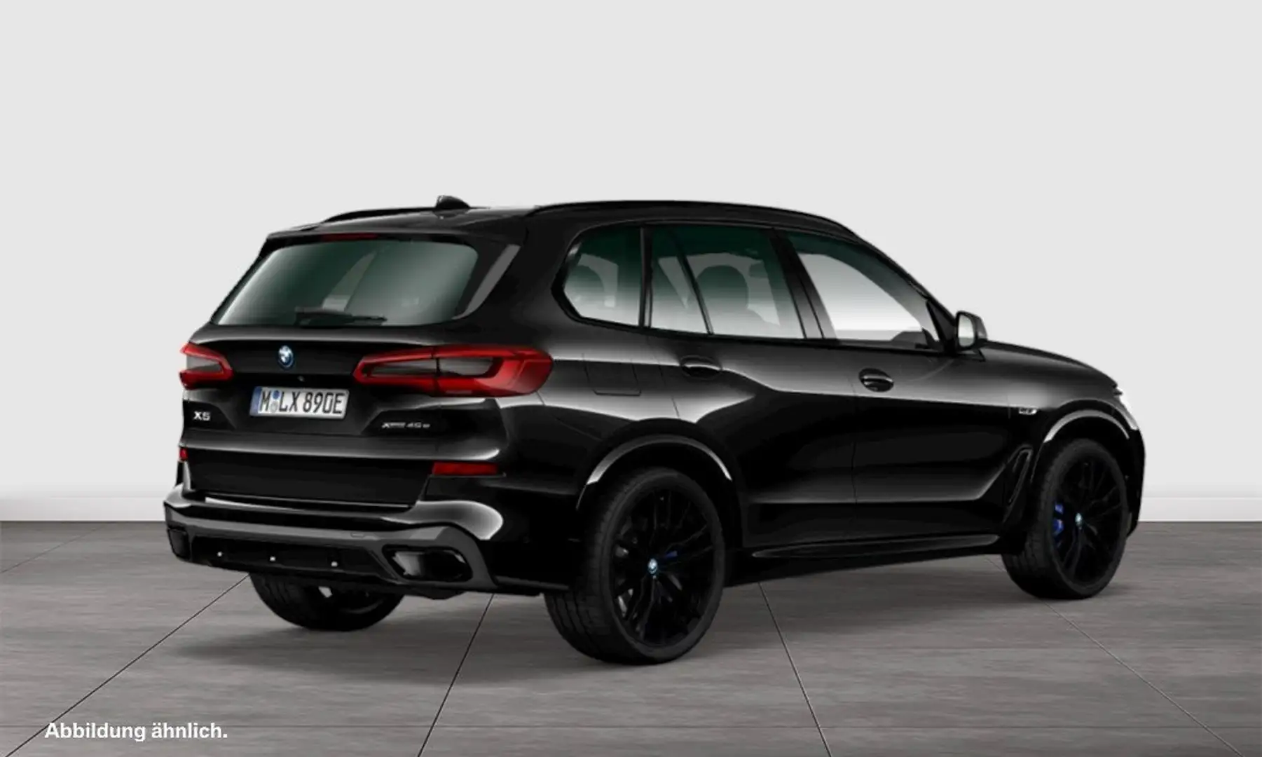 BMW X5 xDrive45e M Sport HUD ACC NAVI LED Laser DAB Schwarz - 2