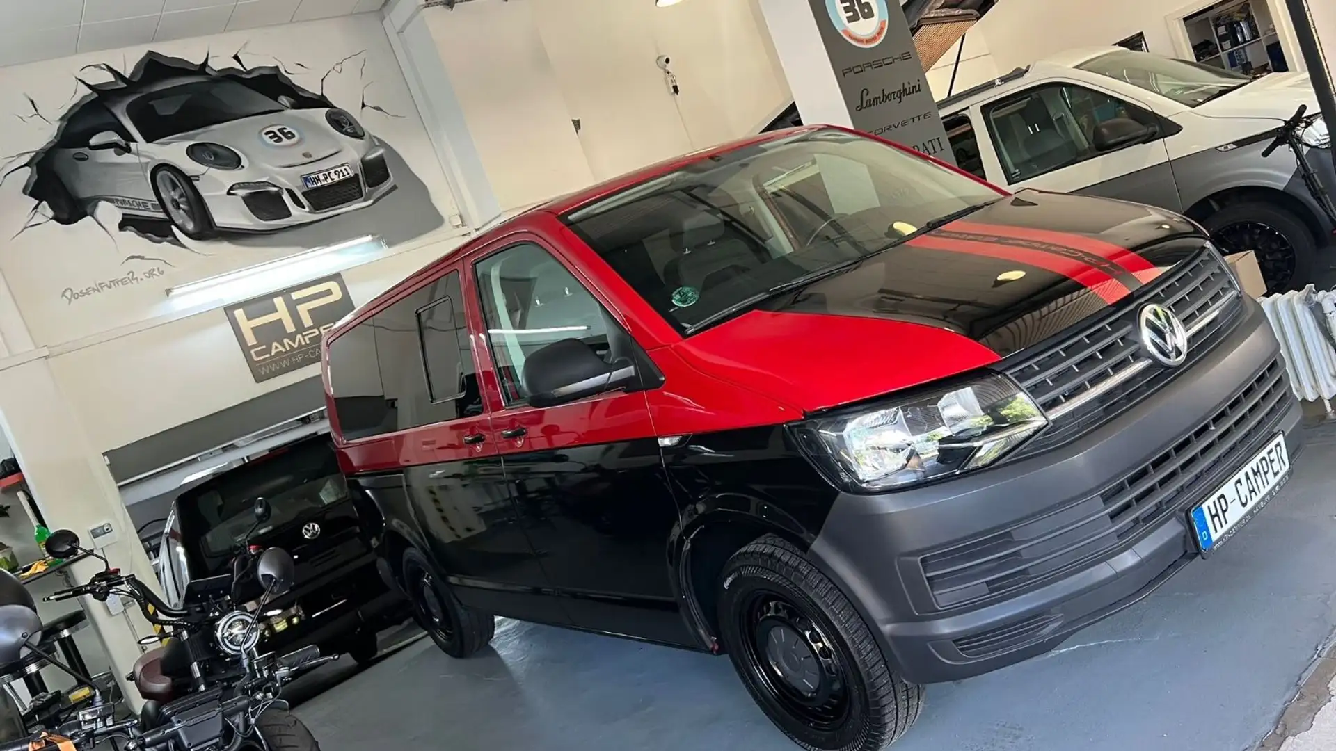 Volkswagen VW T6 HP-Camper  ,Solar,Holzhimmel Rot - 2