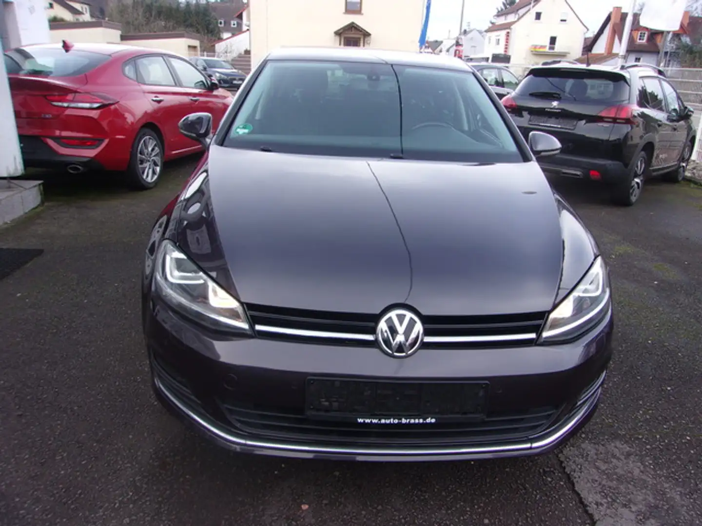 Volkswagen Golf VII Lounge DSG Xenon SHZ Klimaaut PDC Grigio - 2