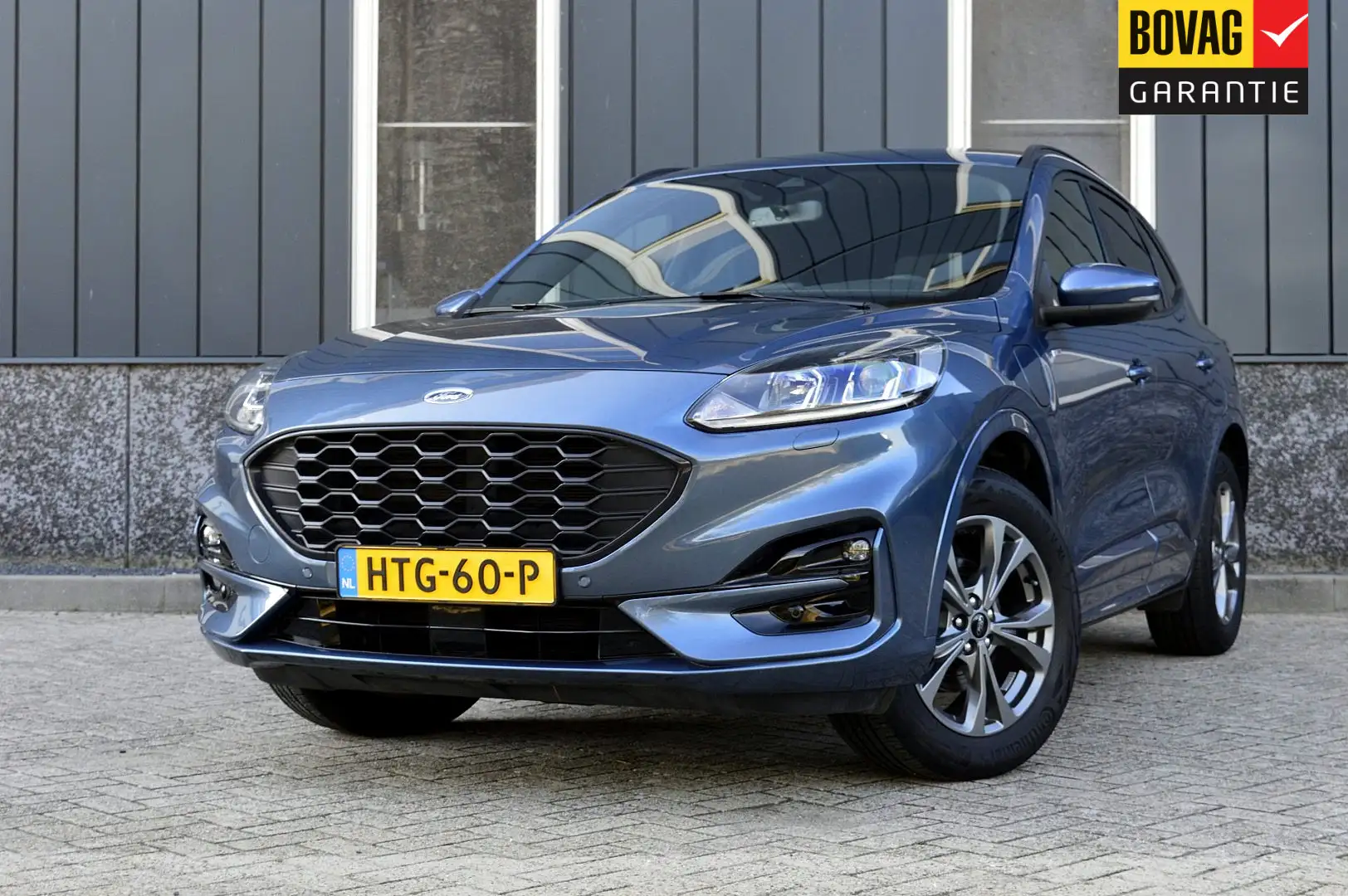 Ford Kuga 2.5 PHEV ST-Line Rijklaarprijs-Garantie Winter pak Blu/Azzurro - 1