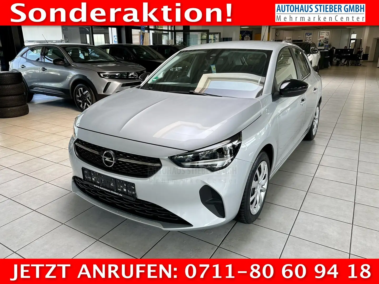 Opel Corsa Edition SHZ+Bluetooth+EPH HI 74 kW (101 PS), Au... Argent - 1