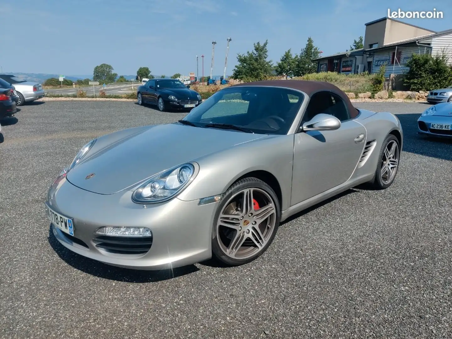 Porsche Boxster s 320 CV pdk Gris - 2