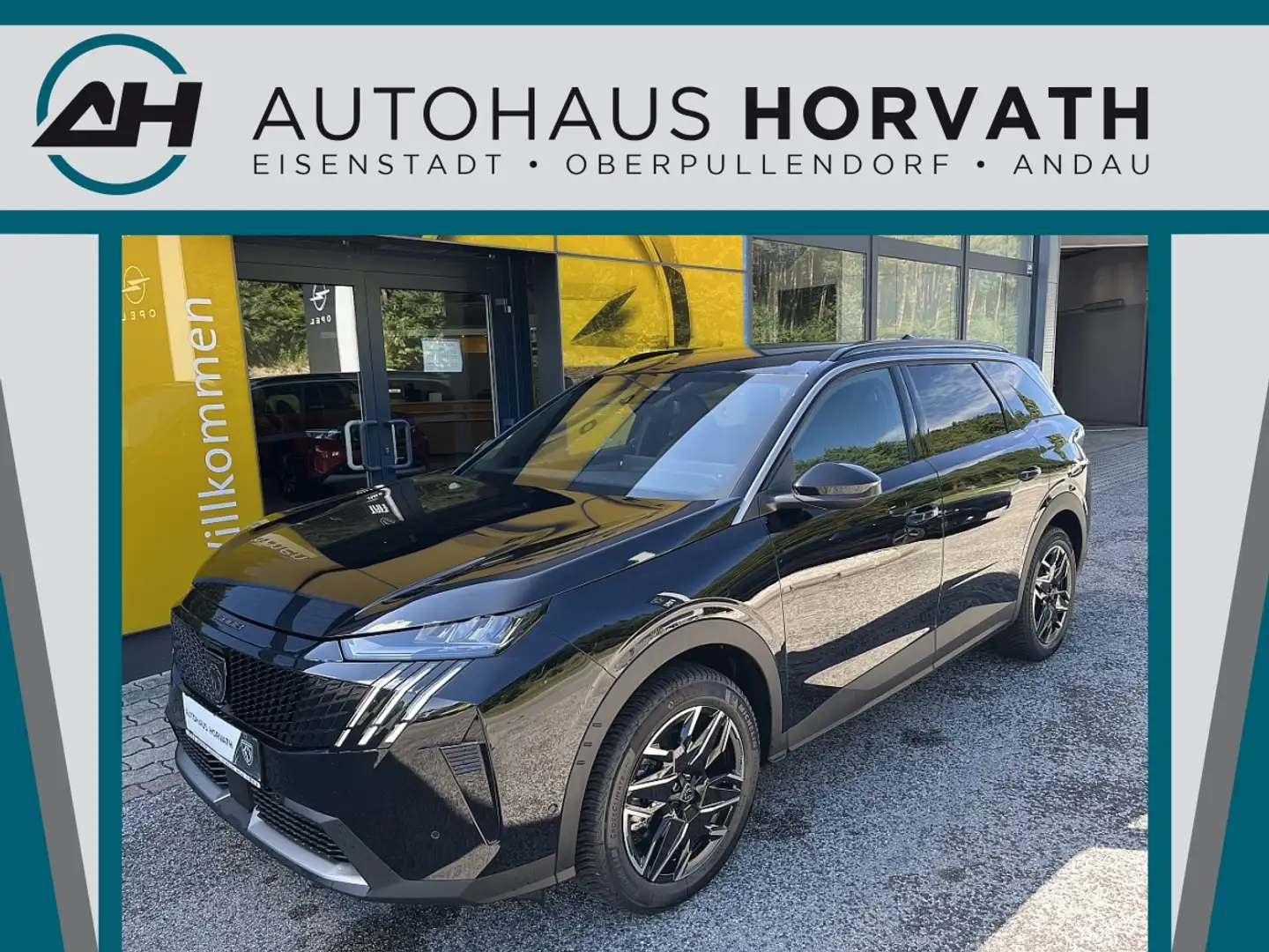 Peugeot 5008 mHEV 145 e-DCS6 Allure Aut. Noir - 1