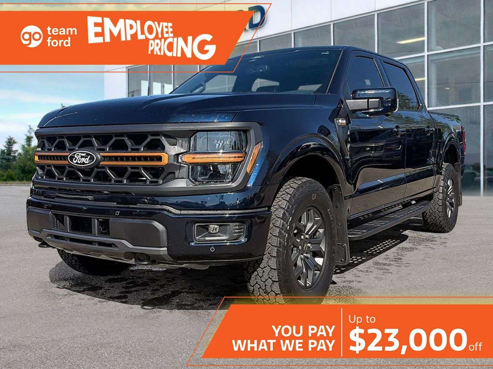 2026 Ford F-150 TREMOR, 3.5L V-6ENG, POWER TAILGATE LOCK, REAR WIN