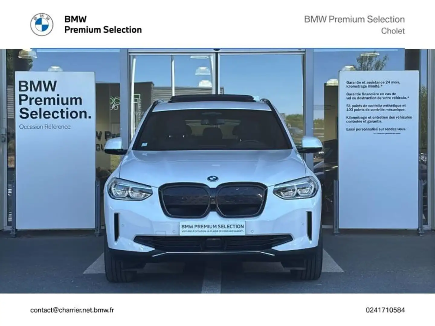 BMW iX3 M sport 286ch Impressive Blanc - 2