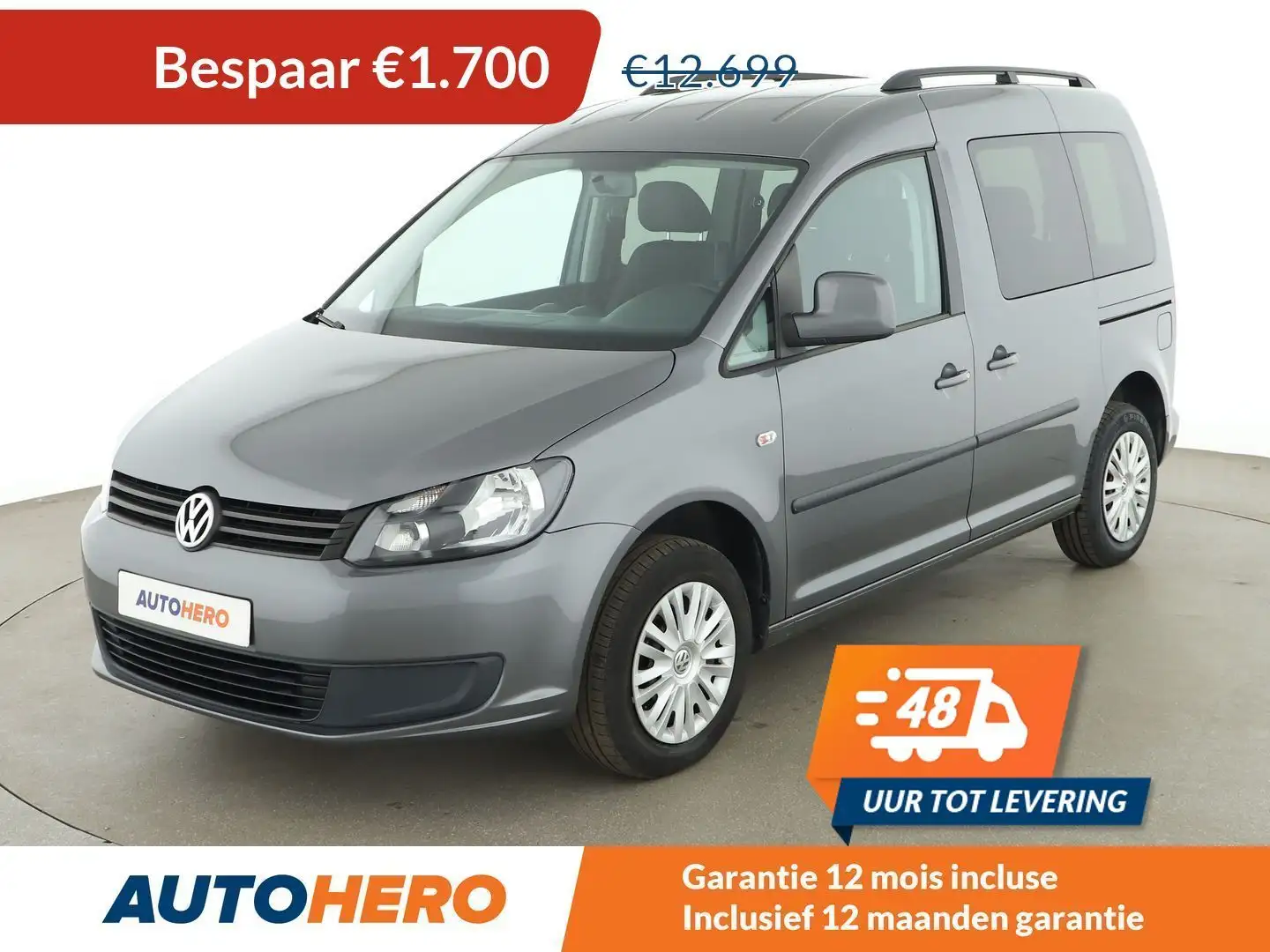 Volkswagen Caddy 1.6 TDI Trendline Grijs - 1