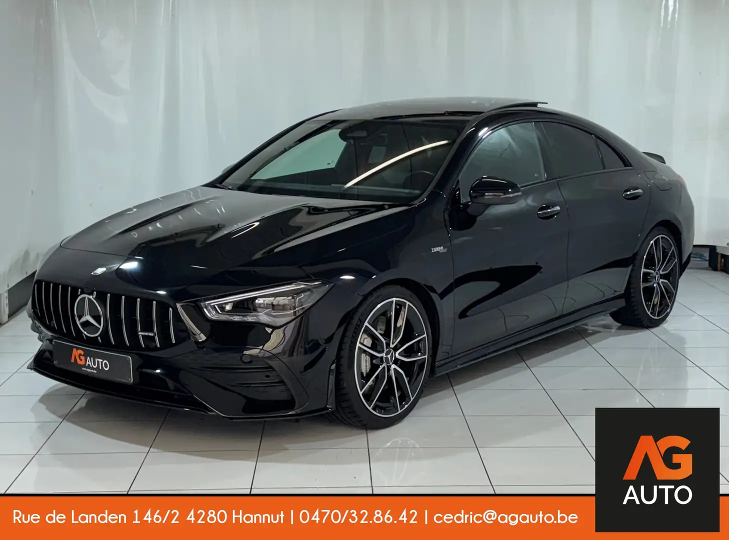 Mercedes-Benz CLA 35 AMG * Adaptive LED * Kit aéro * Jantes 19 Noir - 1