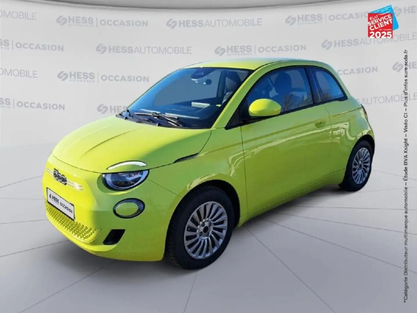 Fiat 500e e 95ch MY24 Jaune - 1