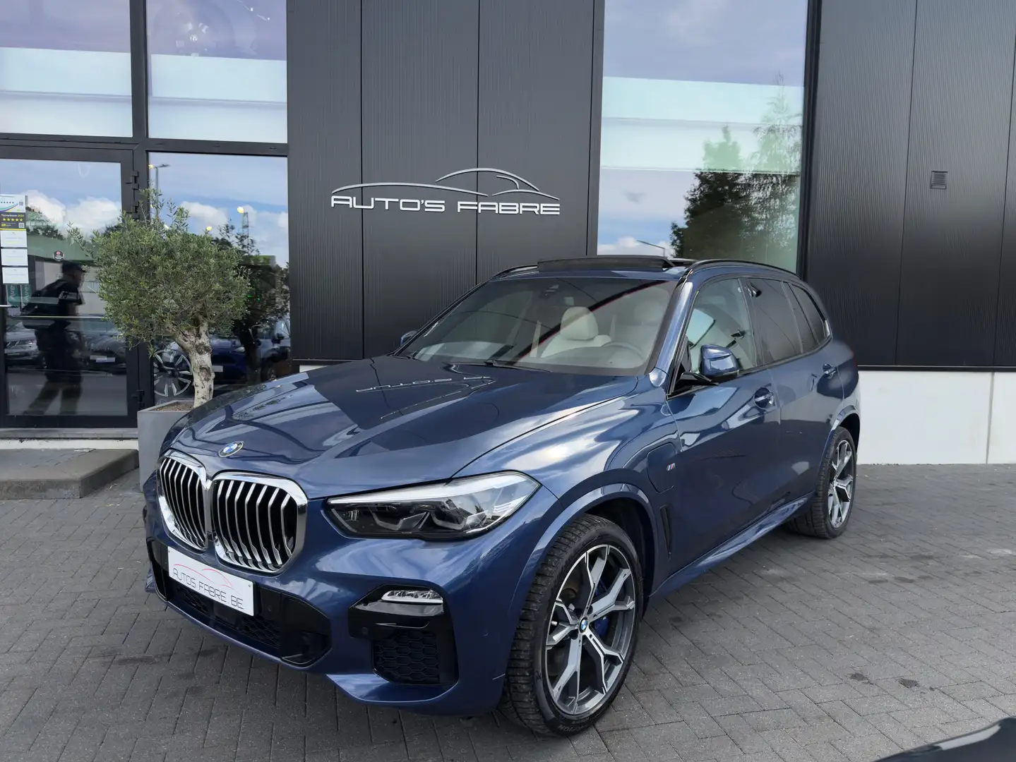 BMW X5 xDrive45e M-Pakket Pano Luchtvering Softclose Blauw - 1