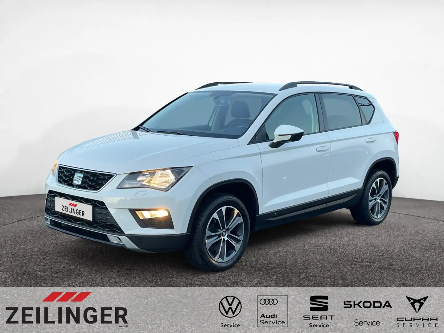 SEAT Ateca Style TDI DSG|el.HECK|KAMERA|NAVI|WINTER-P Weiß - 1