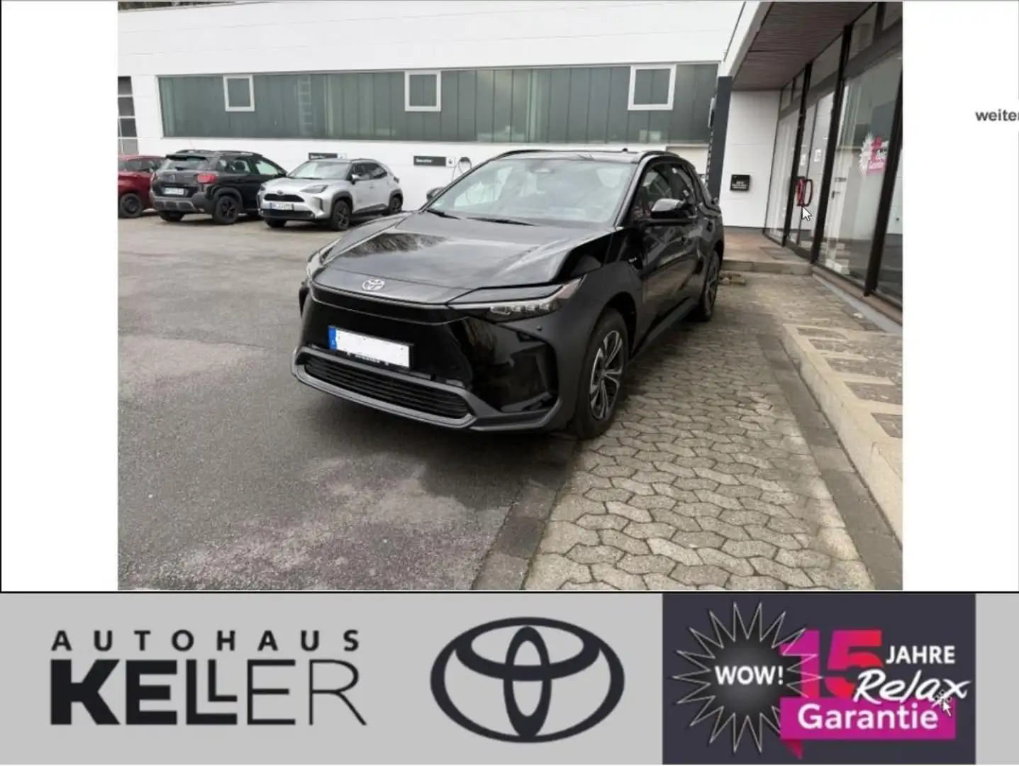 Toyota bZ4X bZ4x Teamplayer Schwarz - 1