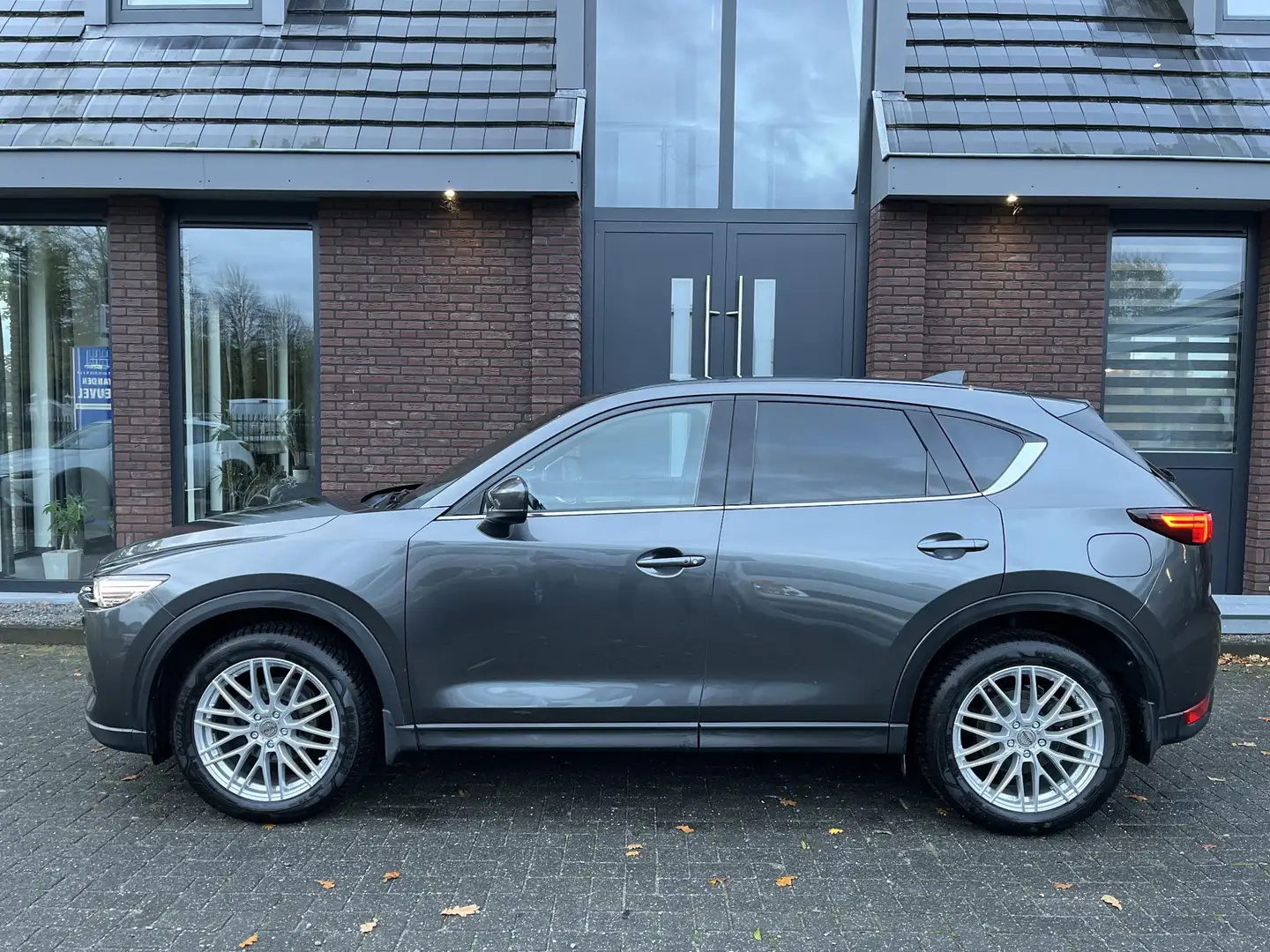 Mazda CX-5 2.5 SkyActiv-G 194 Luxury LEDER | APPLE CARPLAY / Grijs - 2