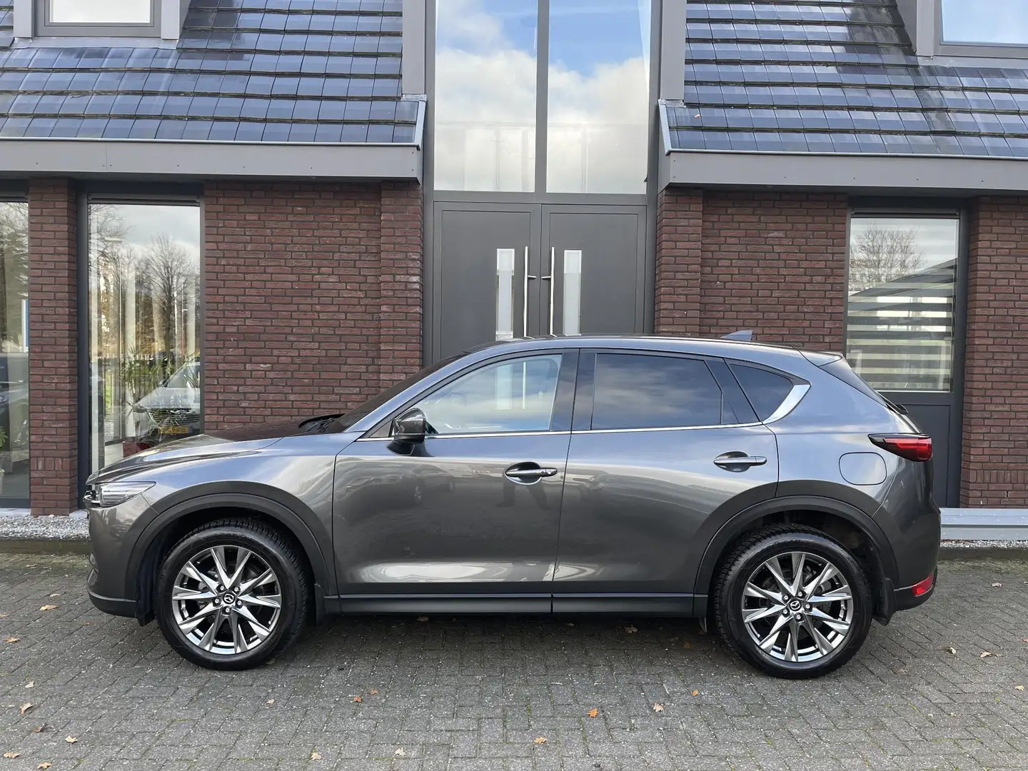 Mazda CX-5 2.5 SkyActiv-G 194 Luxury LEDER | APPLE CARPLAY / Gris - 2